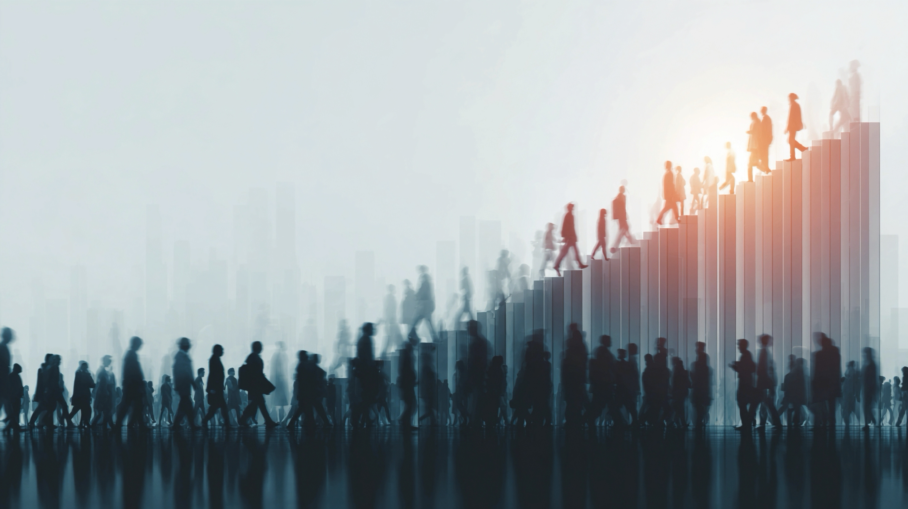 Concept of workforce expansion, more jobs, employment growth, business opportunity, organizational development, career advancement, economic growth, labor market increase, job creation visualization.